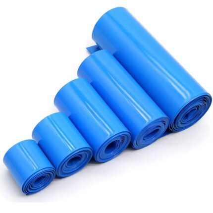 Blue PVC Shrink Tube 450mm 1M
