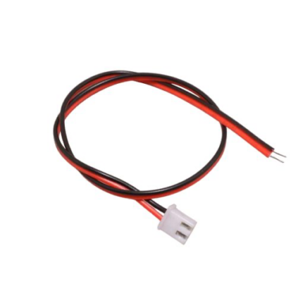 Data Cable JST 2 Pin 2.54mm 24AWG 25cm (One Side Terminal)
