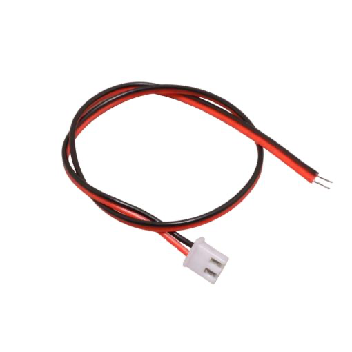 Data Cable JST 2 Pin 2.54mm 24AWG 25cm (One Side Terminal) Data Cable JST 2 Pin 2.54mm 24AWG 25cm (One Side Terminal)